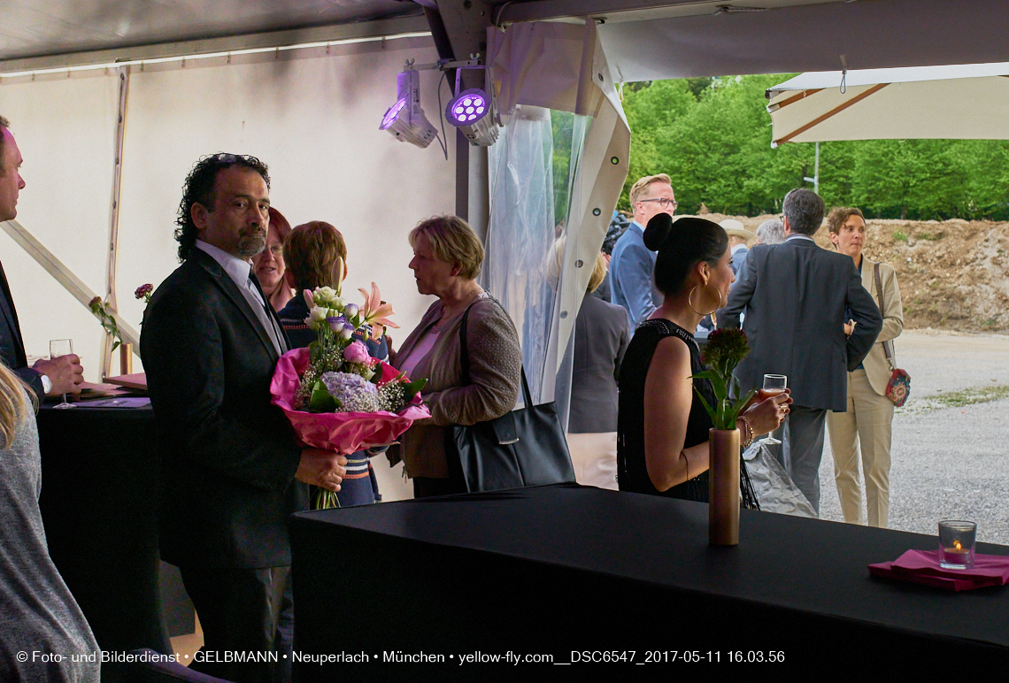 11. Mai 2017 - Grundsteinlegung für die LOGE und dem Kulturquadrat in Neuperlach